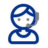 user with headset