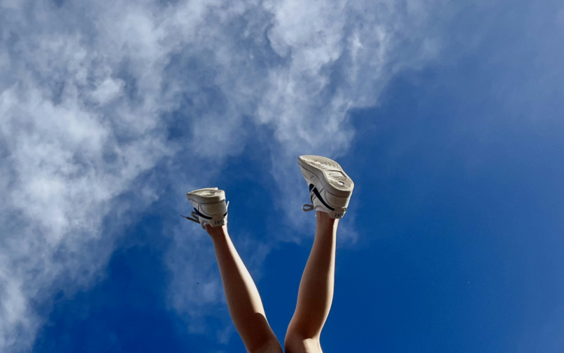 legs in the sky photo