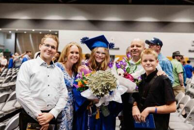 Student and family