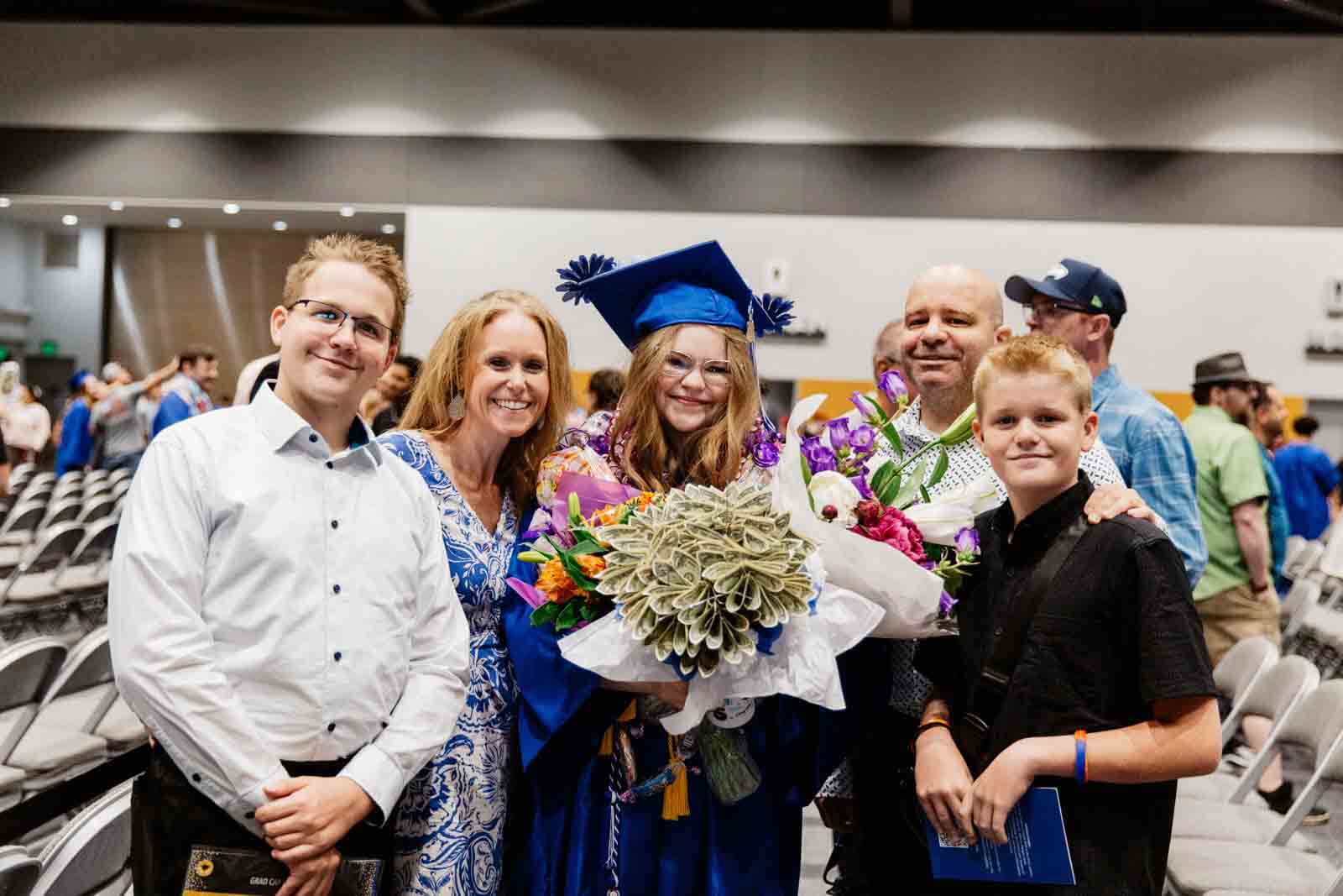 Student and family
