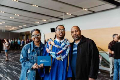 Student and family